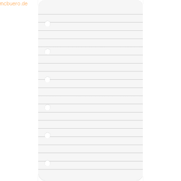 4003273119710 - 10 x Ringbucheinlagen 74x128cm liniert 50 Blatt 4003273119710 - 10 x Ringbucheinlagen 74x128cm liniert 50 Blatt