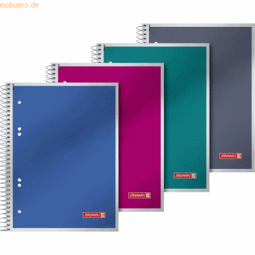 4003273659414 - 5 x Collegeblock A5 80 blatt 90g qm liniert Premium Metallic 4003273659414 - 5 x Collegeblock A5 80 blatt 90g qm liniert Premium Metallic