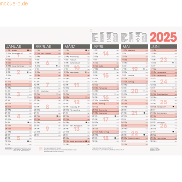 Brunnen Tafelkalender A3quer 2025