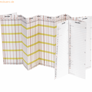 4061947112535 - Urlaubsplaner 138 x 30 cm für 25 Personen leporellofalz mit 4061947112535 - Urlaubsplaner 138 x 30 cm für 25 Personen leporellofalz mit