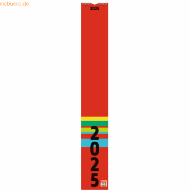 4061947126013 - 3 x Streifenkalender Modell 702 13x91cm 1 Monat Seite 2025 4061947126013 - 3 x Streifenkalender Modell 702 13x91cm 1 Monat Seite 2025