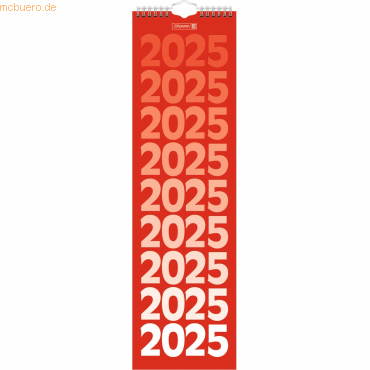 4061947126037 - 3 x Streifenkalender Modell 702 13x45cm 1 Woche Seite 2025