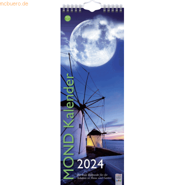 4061947104387 - 5 x Streifenkalender Mond 155x428cm 2024 4061947104387 - 5 x Streifenkalender Mond 155x428cm 2024
