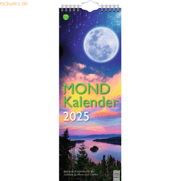 4061947126198 - 5 x Streifenkalender Mond 155x428cm 2025 4061947126198 - 5 x Streifenkalender Mond 155x428cm 2025