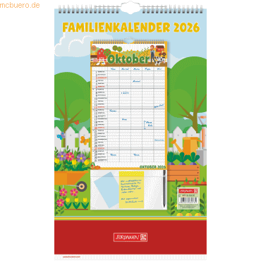 4061947142310 - Familykalender 25x415cm Graphics 1 Monat Seite 5 Spalten 2026 4061947142310 - Familykalender 25x415cm Graphics 1 Monat Seite 5 Spalten 2026
