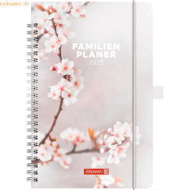 Brunnen Familienplaner A5 1 Woche/2 Seiten Hardcover-Einband Blossom 2