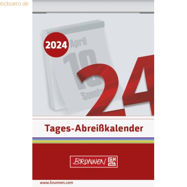 4061947104646 - Tagesabreißkalender 55 x 75 cm Nr3 Schlitzweite 22 mm 1 Se