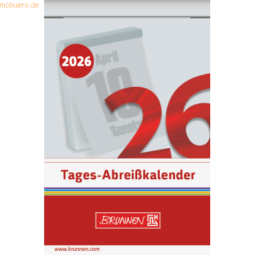 4061947142358 - 5 x Abreißkalender 54x80mm 2026 4061947142358 - 5 x Abreißkalender 54x80mm 2026