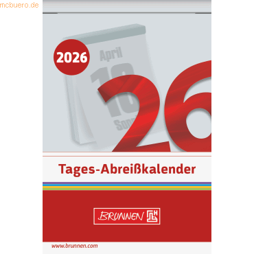 4061947142372 - 5 x Abreißkalender 65x98mm 2026