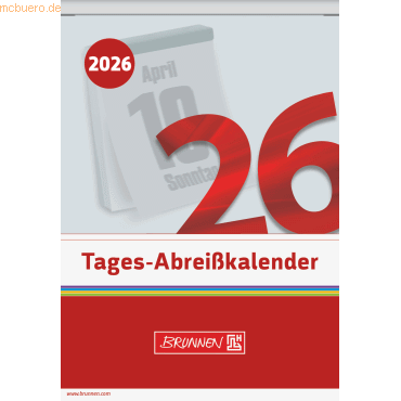 4061947142419 - 5 x Abreißkalender 98x142mm 2026