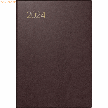 4061947104929 - Taschenkalender 7x10cm 1 Woche 2 Seiten Leder bordeaux 2024 4061947104929 - Taschenkalender 7x10cm 1 Woche 2 Seiten Leder bordeaux 2024