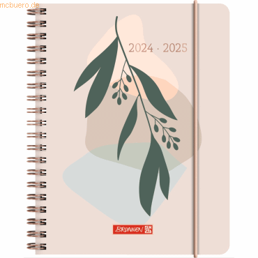 3 x Brunnen Schülerkalender 2024/2025 A6 1 Woche/2 Seiten Mediterranea