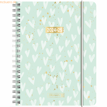 4061947118865 - 3 x Schülerkalender 2024 2025 A6 PP 1 Woche 2 Seiten Hearts 4061947118865 - 3 x Schülerkalender 2024 2025 A6 PP 1 Woche 2 Seiten Hearts