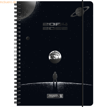 3 x Brunnen Schülerkalender 2024/2025 A5 1 Woche/2 Seiten Outer Space