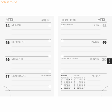 4061947142648 - Wochenkalendarium 723 für Ringbuch-Kalender 76x112cm 1 Woche 4061947142648 - Wochenkalendarium 723 für Ringbuch-Kalender 76x112cm 1 Woche
