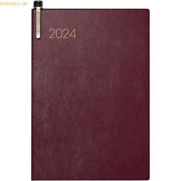 4061947105032 - Taschenkalender 8x11cm 1 Woche 2 Seiten Kunstleder bordeaux 20 4061947105032 - Taschenkalender 8x11cm 1 Woche 2 Seiten Kunstleder bordeaux 20
