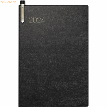 4061947105056 - Taschenkalender 8x11cm 1 Woche 2 Seiten Kunststoff schwarz 202 4061947105056 - Taschenkalender 8x11cm 1 Woche 2 Seiten Kunststoff schwarz 202