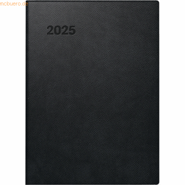 4061947126884 - Taschenkalender 731 10x14cm 1 Woche 2 Seiten Kunststoff schwar