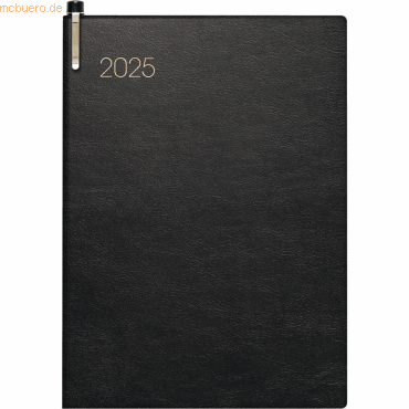 4061947126969 - Taschenkalender 10x14cm 1 Woche 2 Seiten Kunststoff schwarz 20 4061947126969 - Taschenkalender 10x14cm 1 Woche 2 Seiten Kunststoff schwarz 20