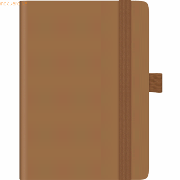 4061947131635 - Taschenkalender Kompagon 10x14cm PU-Einband braun Kalendarium