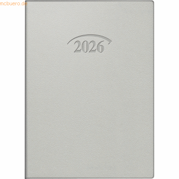 4061947142891 - Taschenkalender 736 10x14cm 1 Tag Seite Kunststoff silber 2026 4061947142891 - Taschenkalender 736 10x14cm 1 Tag Seite Kunststoff silber 2026