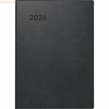 4061947142921 - Taschenkalender 736 10x14cm 1 Tag Seite Kunststoff schwarz 202