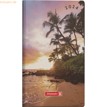 4061947106336 - Wochenkalender Taschenkalender 2024 Sunset Modell 756 Grafik-Einband