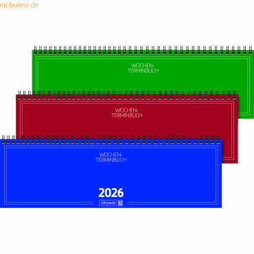 4061947144079 - 5 x Querkalender 774 326x102cm 1 Woche 2 Seiten Karton-Umsch 4061947144079 - 5 x Querkalender 774 326x102cm 1 Woche 2 Seiten Karton-Umsch