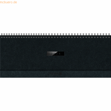 4061947144093 - Querkalender 774 326x102cm 1 Woche 2 Seiten Karton schwarz 2
