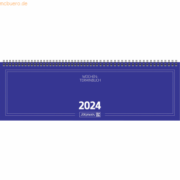 4061947107463 - 5 x Querkalender 775 42x137cm 1 Woche 2 Seiten Karton blau 20 4061947107463 - 5 x Querkalender 775 42x137cm 1 Woche 2 Seiten Karton blau 20