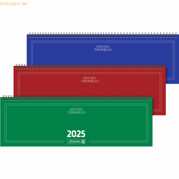 4061947128413 - 5 x Querkalender 775 42x137cm 1 Woche 2 Seiten Karton-Umschla