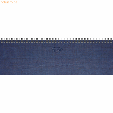 4061947128437 - Querkalender 777 326x102cm 1 Woche 2 Seiten Karton blau 2025 4061947128437 - Querkalender 777 326x102cm 1 Woche 2 Seiten Karton blau 2025