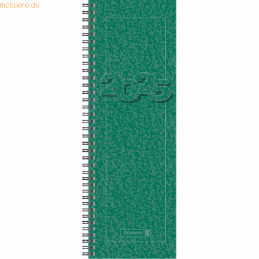 4061947128598 - Vormerkkalender 782 10x297cm 1 Woche Seite Karton grün 2025