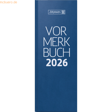 4061947144383 - Vormerkbuch 786 11x297cm 1 Tag 2 Seiten Balacron-Deckenband b 4061947144383 - Vormerkbuch 786 11x297cm 1 Tag 2 Seiten Balacron-Deckenband b