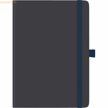 4061947146516 - Buchkalender Kompagnon A5 PU-Einband dunkelblau Kalendarium 20 4061947146516 - Buchkalender Kompagnon A5 PU-Einband dunkelblau Kalendarium 20