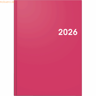 4061947144727 - Buchkalender 795 A5 1 Tag Seite Balacron-Einband pink 2026 4061947144727 - Buchkalender 795 A5 1 Tag Seite Balacron-Einband pink 2026