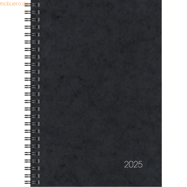 4061947129113 - Buchkalender 796 A5 1 Woche 2 Seiten Karton-Einband schwarz 20 4061947129113 - Buchkalender 796 A5 1 Woche 2 Seiten Karton-Einband schwarz 20