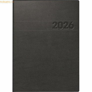 4061947144857 - Buchkalender 796 A5 1 Woche 2 Seiten Kunststoff schwarz 2026 4061947144857 - Buchkalender 796 A5 1 Woche 2 Seiten Kunststoff schwarz 2026