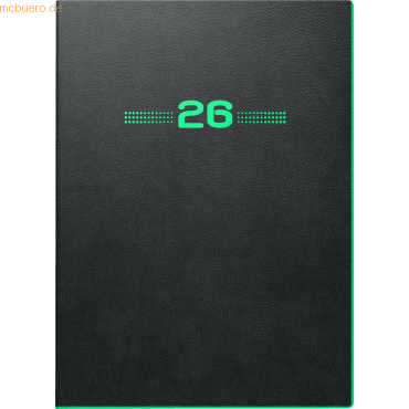 4061947144932 - Buchkalender 796 A5 1 Woche 2 Seiten PU-Einband flexibel schwa 4061947144932 - Buchkalender 796 A5 1 Woche 2 Seiten PU-Einband flexibel schwa