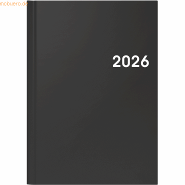 4061947145014 - Buchkalender 796 A5 1 Woche 2 Seiten schwarz 2026 4061947145014 - Buchkalender 796 A5 1 Woche 2 Seiten schwarz 2026