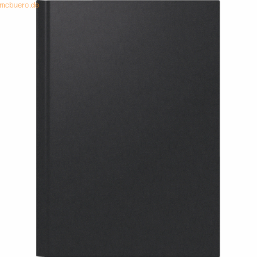 4061947145076 - Buchkalender 798 A5 1 Tag Seite Balacron schwarz 2026