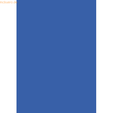 4005329053207 - 10 x Plakatkarton 380g qm 48x68cm mittelblau