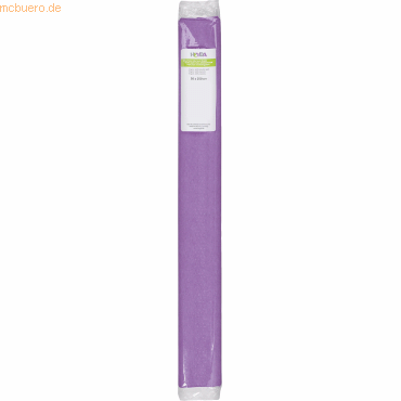 4005329053726 - 10 x Krepppapier Rolle 32g qm 50cmx25m hellviolett