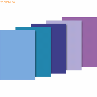 4007742194116 - 5 x Seidenpapier 50x70cm 20g qm blau 5 Farben VE=10 Bögen 4007742194116 - 5 x Seidenpapier 50x70cm 20g qm blau 5 Farben VE=10 Bögen