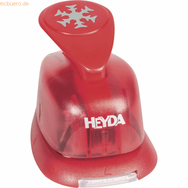 Heyda Motivstanzer für Karton bis 220g/qm Schneeflocke klein 15x15mm