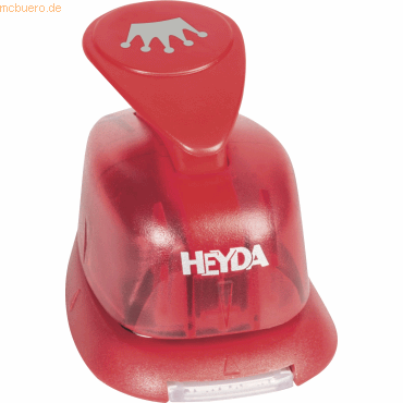 Heyda Motivstanzer für Karton bis 220g/qm Krone klein 15x15mm