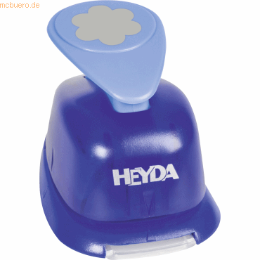 Heyda Motivstanzer für Karton bis 220g/qm groß Blüte ca. 25x25mm