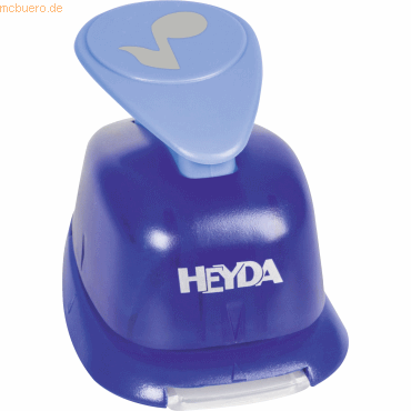 Heyda Motivstanzer für Karton bis 220g/qm Note groß ca. 25x25mm