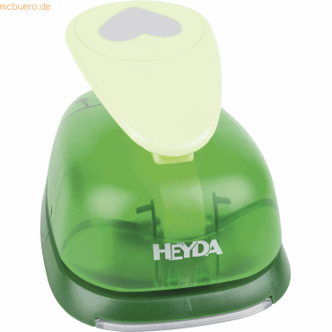 Heyda Motivstanzer für Karton bis 220g/qm Herz 70mm