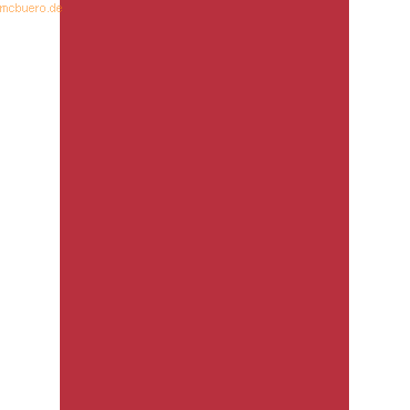 4005329055980 - 100 x Tonpapier 130g qm A4 (21x30cm) mittelrot 4005329055980 - 100 x Tonpapier 130g qm A4 (21x30cm) mittelrot